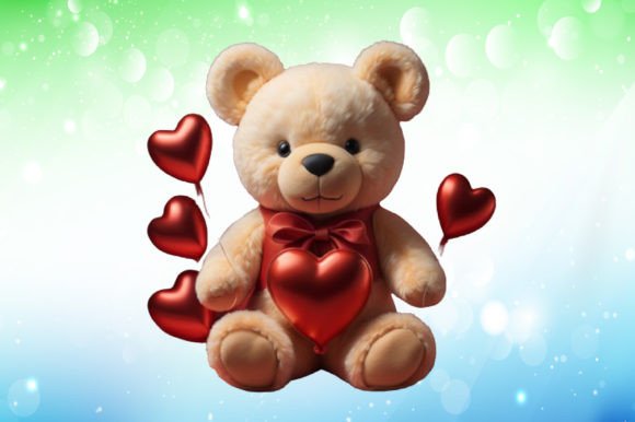 Download Valentine's Day Teddy Bear Illustrations - Premium Resources